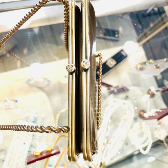 Hobo International Gold Leather Clutch Wallet - Picture 4 of 11